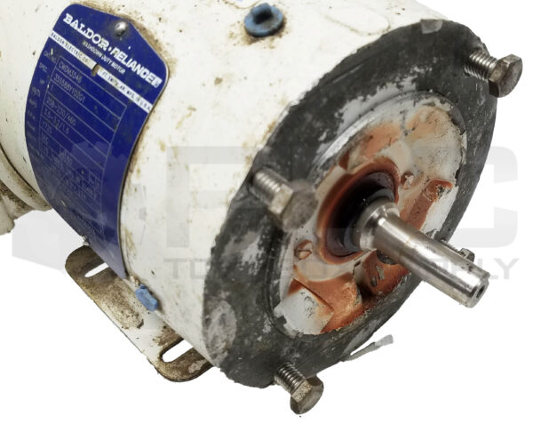 BALDOR RELIANCE CWDM3546 MOTOR 1HP 3PH 1725RPM FR: 56C *READ* - Image 2