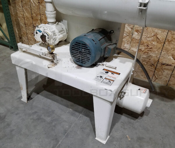 SHICK TUBE-VEYOR TUTHILL VACUUM W/ ROTARY LOBE PUMP BLOWER PLATFORM 3006-21L2 - Image 2