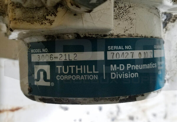 SHICK TUBE-VEYOR TUTHILL VACUUM W/ ROTARY LOBE PUMP BLOWER PLATFORM 3006-21L2 - Image 5