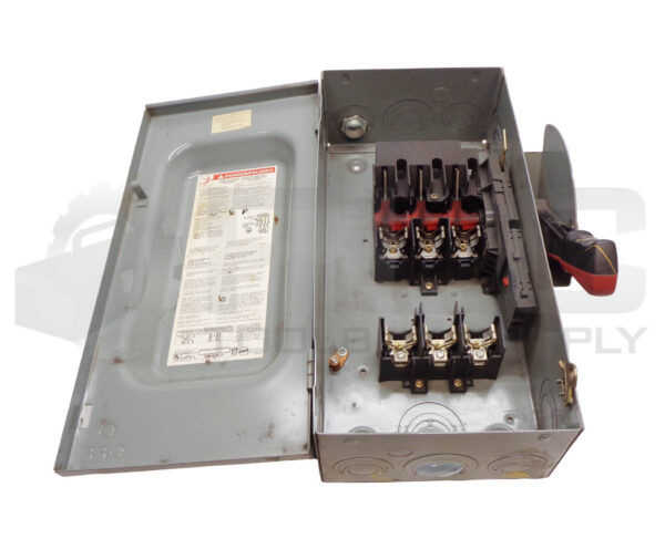 SQUARE D H362 SER F05 HEAVY DUTY SWITCH 60A - Image 3