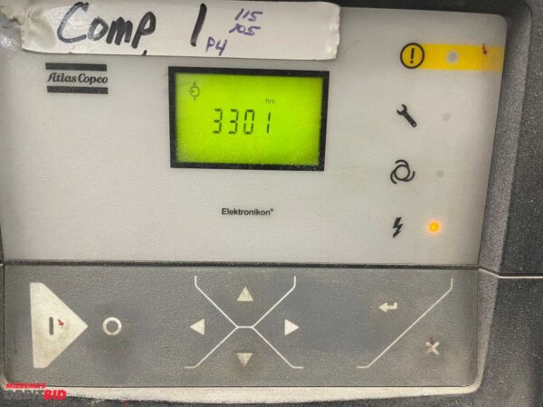 ATLAS COPCO GA11FF ROTARY SCREW AIR COMPRESSOR 128PSIG 3PH 15HP 60HZ; 8153005775 - Image 8