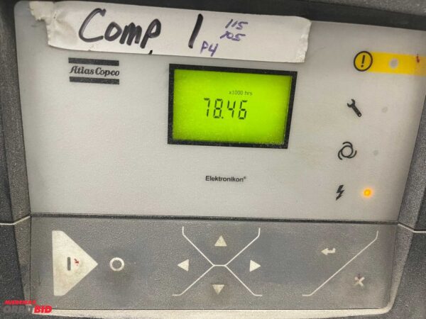 ATLAS COPCO GA11FF ROTARY SCREW AIR COMPRESSOR 128PSIG 3PH 15HP 60HZ; 8153005775 - Image 9