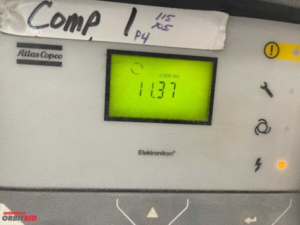 ATLAS COPCO GA11FF ROTARY SCREW AIR COMPRESSOR 128PSIG 3PH 15HP 60HZ; 8153005775 - Image 11