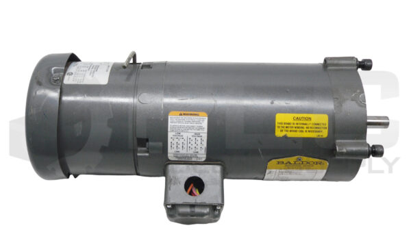 BALDOR VBM3546 MOTOR 1HP 3PH 1725RPM FR:56C; 34L088X269-C W/ STEARNS 104817101BP - Image 3