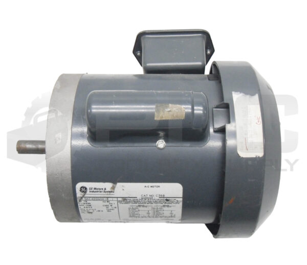 GENERAL ELECTRIC 5KC42GN0018 AC MOTOR 1/2HP 1PH 1725RPM; C368 - Image 3