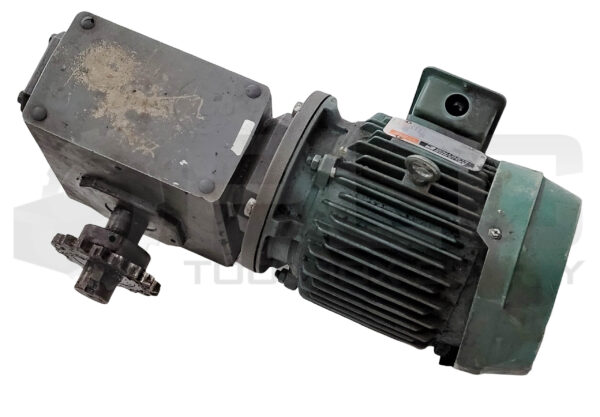 RELIANCE ELECTRIC P18F-1015-JE MOTOR AC W/ FALK 1425WBM2A GEARBOX - Image 3