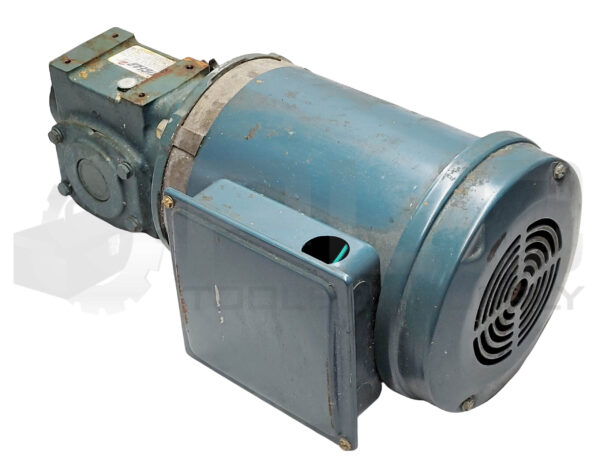 RELIANCE ELECTRIC P56H1391G DUTY MASTER A-C MOTOR W/ TIGEAR 13Q10R56 GEARBOX - Image 2