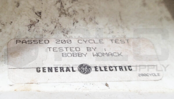 NEW GENERAL ELECTRIC CR193B110L005050U VACUUM CONTACTOR 400A 7.2KV 60HZ - Image 11