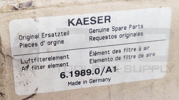 NEW KAESER 6.1989.0/A1 AIR FILTER KOMPRESSOREN - Image 7