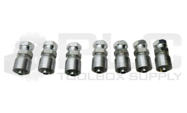 LOT OF 7 NEW EATON 8 HYDRAULIC CRIMP FITTING 3/4"