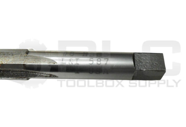 L & I 587 TAPER PIN REAMER #8 HSSB - Image 7