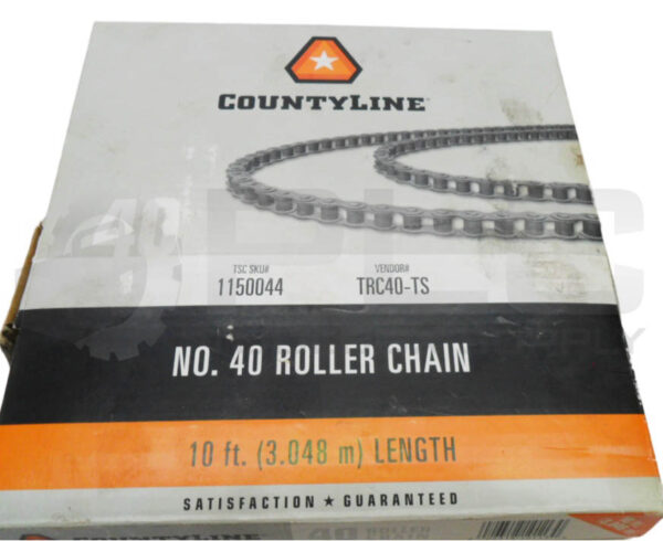 NEW COUNTYLINE 1150044 ROLLER CHAIN 10' NO 40 *READ* - Image 4