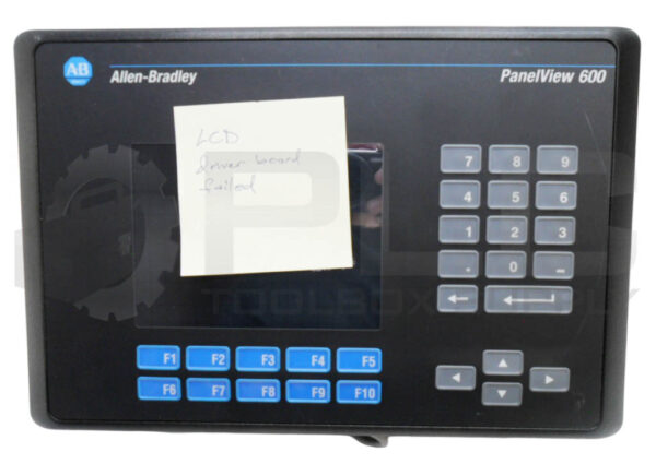ALLEN BRADLEY 2711-B6C5 /B PANELVIEW 600 5-1/2" 100-240VAC *PARTS ONLY* - Image 2