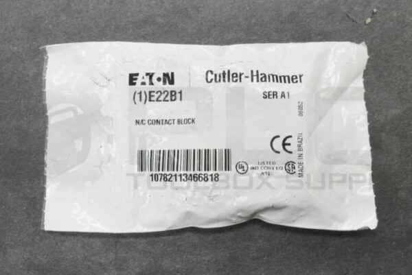 LOT OF 5 SEALED NEW EATON CUTLER HAMMER E22B1 CONTACT BLOCK - Image 2