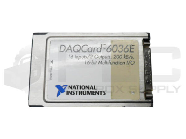 NATIONAL INSTRUMENTS DAQCARD-6036E MULTIFUNCTION I/O DEVICE 16 INPUTS 2 OUTPUTS - Image 2