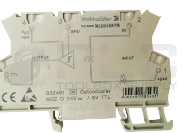 NEW BOX OF 4 WEIDMULLER 8324610000 RELAY MODULE 24V - Image 4