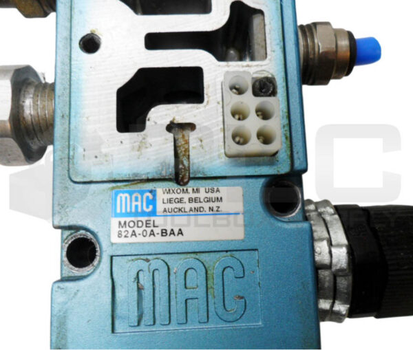 MAC VALVES 82A-0A-BAA SOLENOID VALVE - Image 4