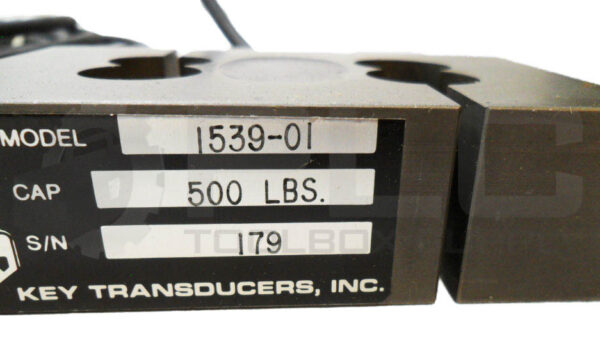 KEY TRANSDUCERS INC 1539-01 LOAD CELL 500 LBS - Image 6