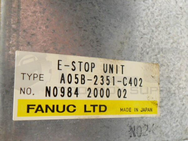 FANUC A05B-2351-C402 E-STOP UNIT - Image 6