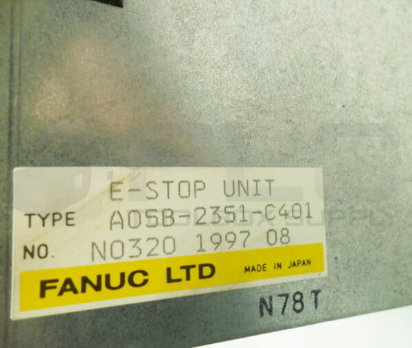 FANUC A05B-2351-C401 E-STOP UNIT - Image 5