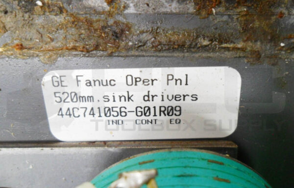 GE FANUC 44C741056-G01R09 OPERATOR PANEL - Image 5