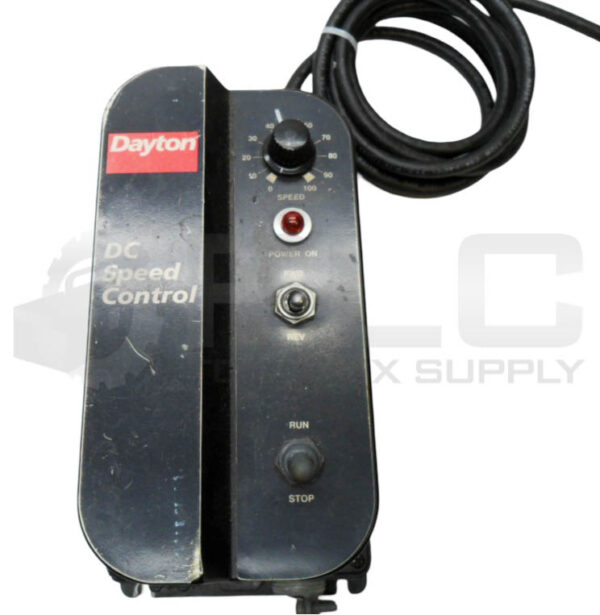 DAYTON 6X165E DC SPEED CONTROL 1/35-1/6HP 115VAC 50/60HZ 1PH - Image 2