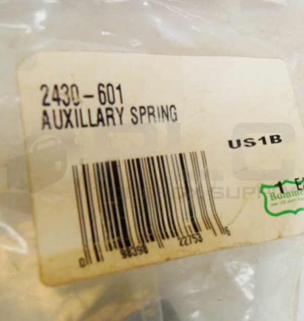 SEALED NEW BOMMER 2430-601 AUXILIARY SPRING - Image 3