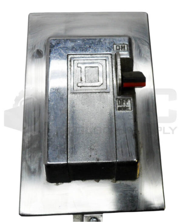 SQUARE D 2510 MCW13 /B MANUAL STARTER W/ 2510 MC03 /A STARTER 575VAC 10HP - Image 2