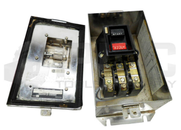 SQUARE D 2510 MCW13 /B MANUAL STARTER W/ 2510 MC03 /A STARTER 575VAC 10HP - Image 4