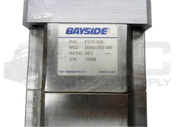 BAYSIDE PX23-050 SERVO GEAR REDUCER 50:1 MX60-050-005 - Image 4