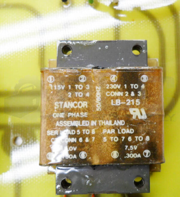 STANCOR LB-1234 TRANSFORMER W/ CIRCUIT BOARD 115-230V 1PH W/ LB-215 TRANSFORMER - Image 4