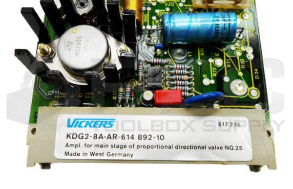 NEW VICKERS KDG2-8A-AR-614 892-10 AMPLIFIER BOARD - Image 4