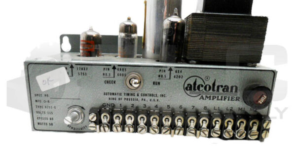 ATCOTRAN 6251-E AMPLIFIER 115V 60HZ 50W G-8 - Image 3
