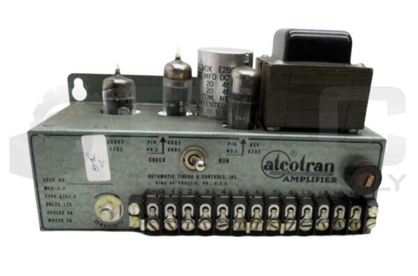 ATCOTRAN 6251-E AMPLIFIER 115V 60HZ 50W A-4 - Image 2