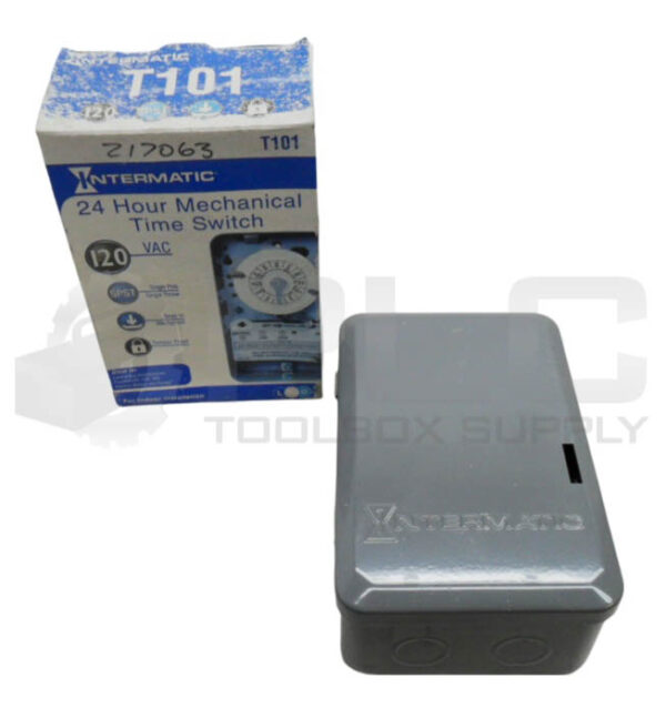 NEW INTERMATIC T101 24HR MECHANICAL TIME SWITCH 120VAC *READ*