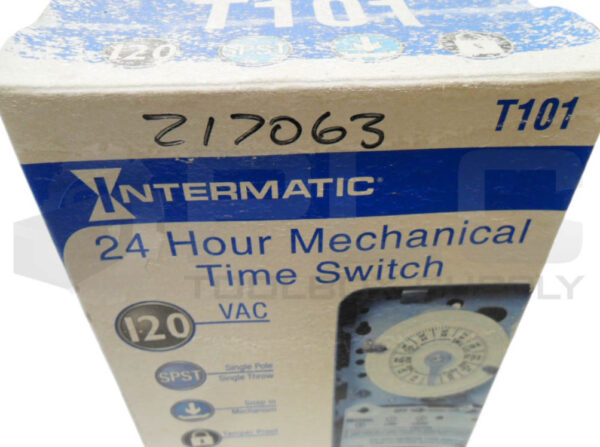 NEW INTERMATIC T101 24HR MECHANICAL TIME SWITCH 120VAC *READ* - Image 6