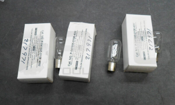 LOT OF 3 NEW EDWARDS P-041695-0108 REPLACEMENT BULB 120VAC 40W