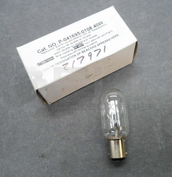 LOT OF 3 NEW EDWARDS P-041695-0108 REPLACEMENT BULB 120VAC 40W - Image 2