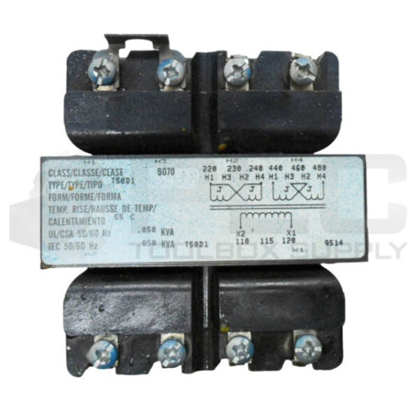 SQUARE D 9070 T50D1 TRANSFORMER 480V 50/60HZ - Image 2