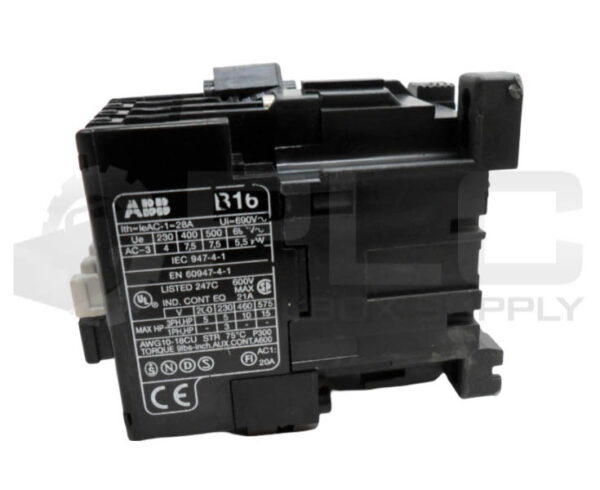 ABB B16-30-10 CONTACTOR 28A 600V - Image 4