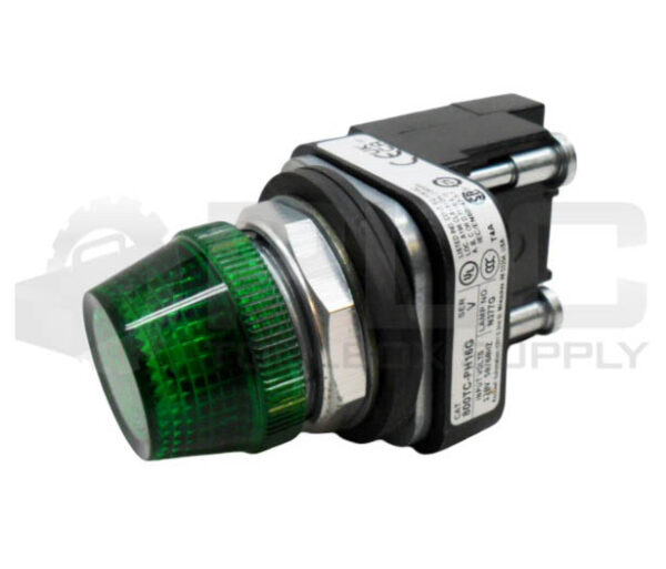 ALLEN BRADLEY 800TC-PH16G /V PILOT LIGHT GREEN W/ 800T-N326 /A COIL 120V 50/60HZ - Image 2