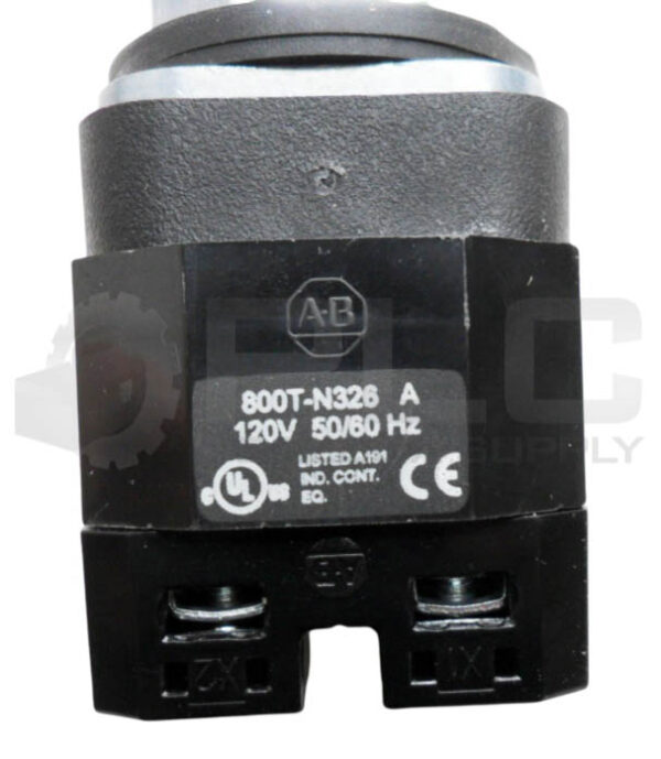 ALLEN BRADLEY 800TC-PH16G /V PILOT LIGHT GREEN W/ 800T-N326 /A COIL 120V 50/60HZ - Image 4