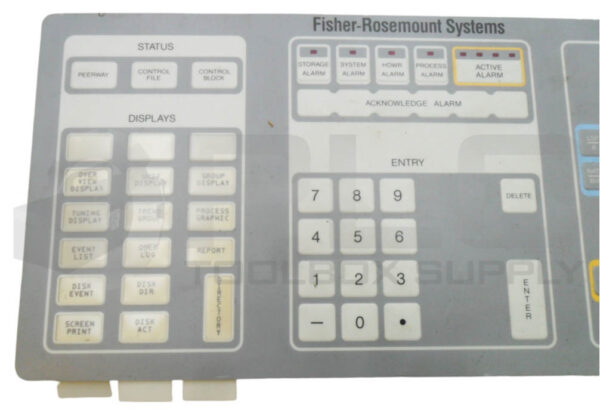 FISHER ROSEMOUNT 01984-1609-0004 KEYBOARD INTERFACE - Image 2