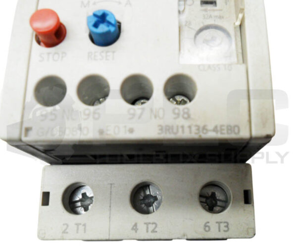 NEW SIEMENS 3RU1136-4EB0 OVERLOAD RELAY 600VAC 125A - Image 5