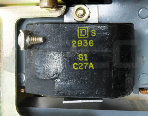 SQUARE D 8536 CA0-3 /B STARTER CONTACTOR 600VAC W/ 2936 S1 C27A COIL 110-120V - Image 5