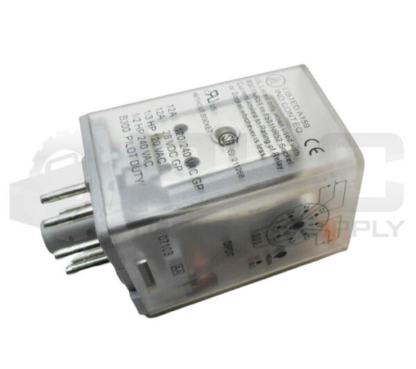 NEW SQUARE D 8501KP12V20 /F PLUG-IN GP RELAY 120V 50/60HZ - Image 4