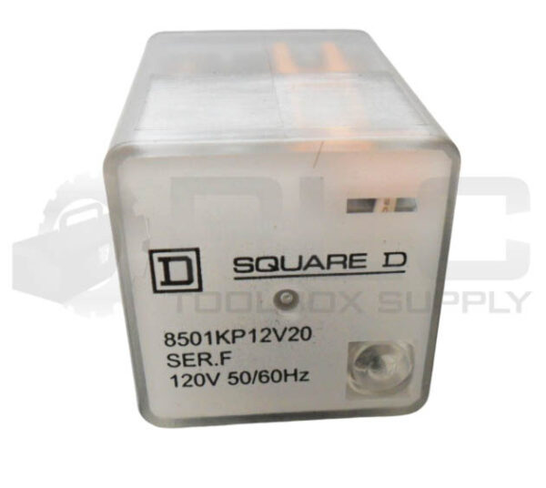 NEW SQUARE D 8501KP12V20 /F PLUG-IN GP RELAY 120V 50/60HZ - Image 5