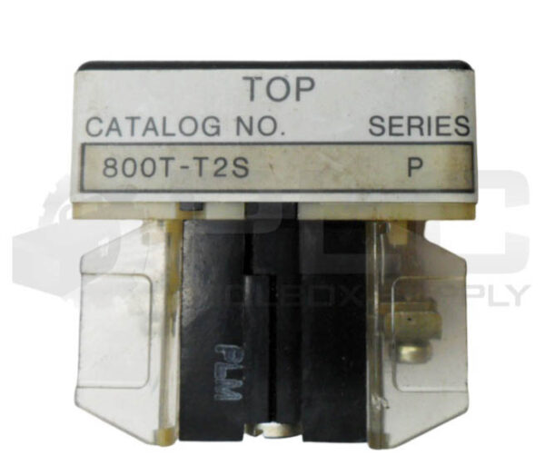 ALLEN BRADLEY 800T-T2S /P TOGGLE SWITCH BASE W/ (2) 800T-XD2 /D CONTACT BLOCK - Image 5