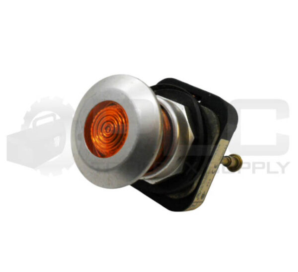 ALLEN BRADLEY 800T-FXNQ10A7 /T PUSH BUTTON MUSHROOM AMBER 120V AC/DC