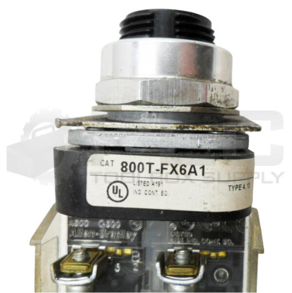ALLEN BRADLEY 800T-FX6A1 /T PUSH BUTTON W/ 800T-XD4 /E W/ 800T-XD1 /D *READ* - Image 6
